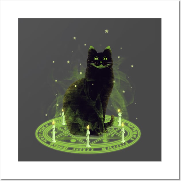 How To Summon A Cat Wall Art by beesants